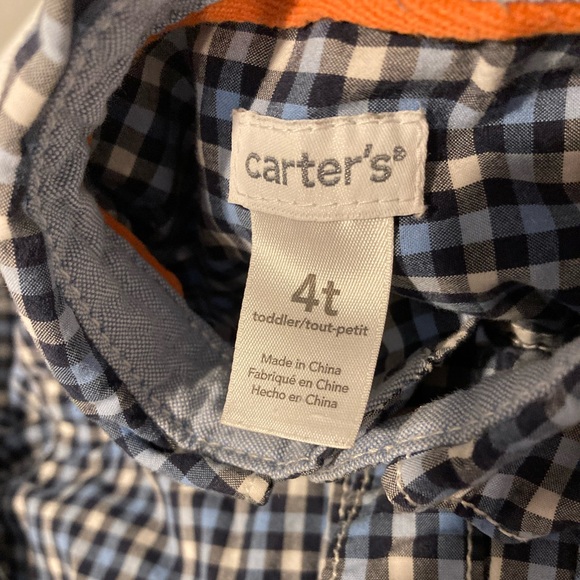 Carter’s 4T long sleeve dress shirt - Picture 3 of 5